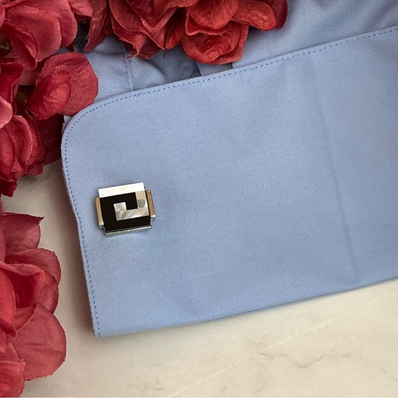 Retro Black Onyx and Mother of Pearl Spiral Cufflinks - Picture 10 of 15